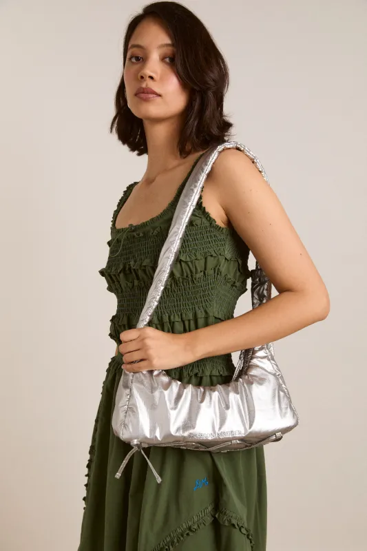 Puffy Saz Bag - Silver made by Damson Madder
