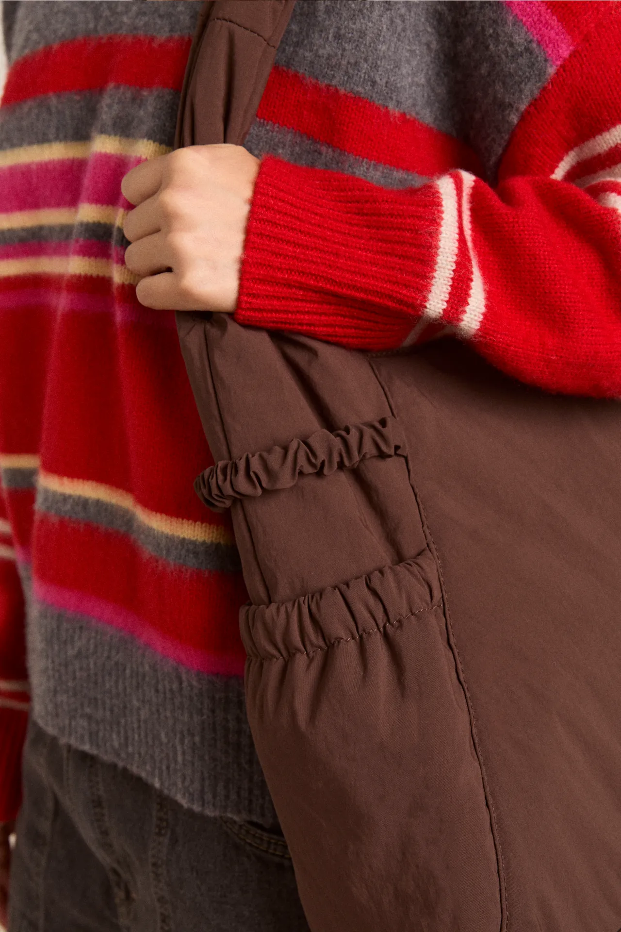Rosah Bag - Brown sold by Damson Madder product image thumbnail 4