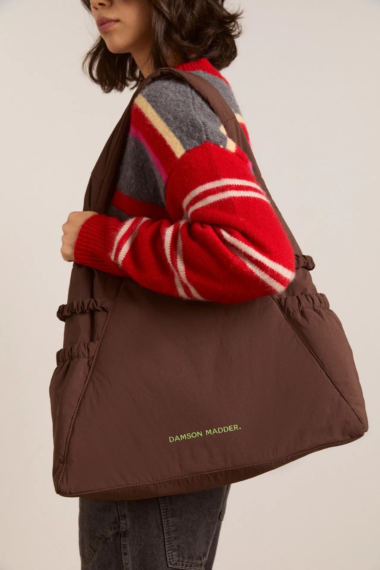Rosah Bag - Brown sold by Damson Madder product image thumbnail 2