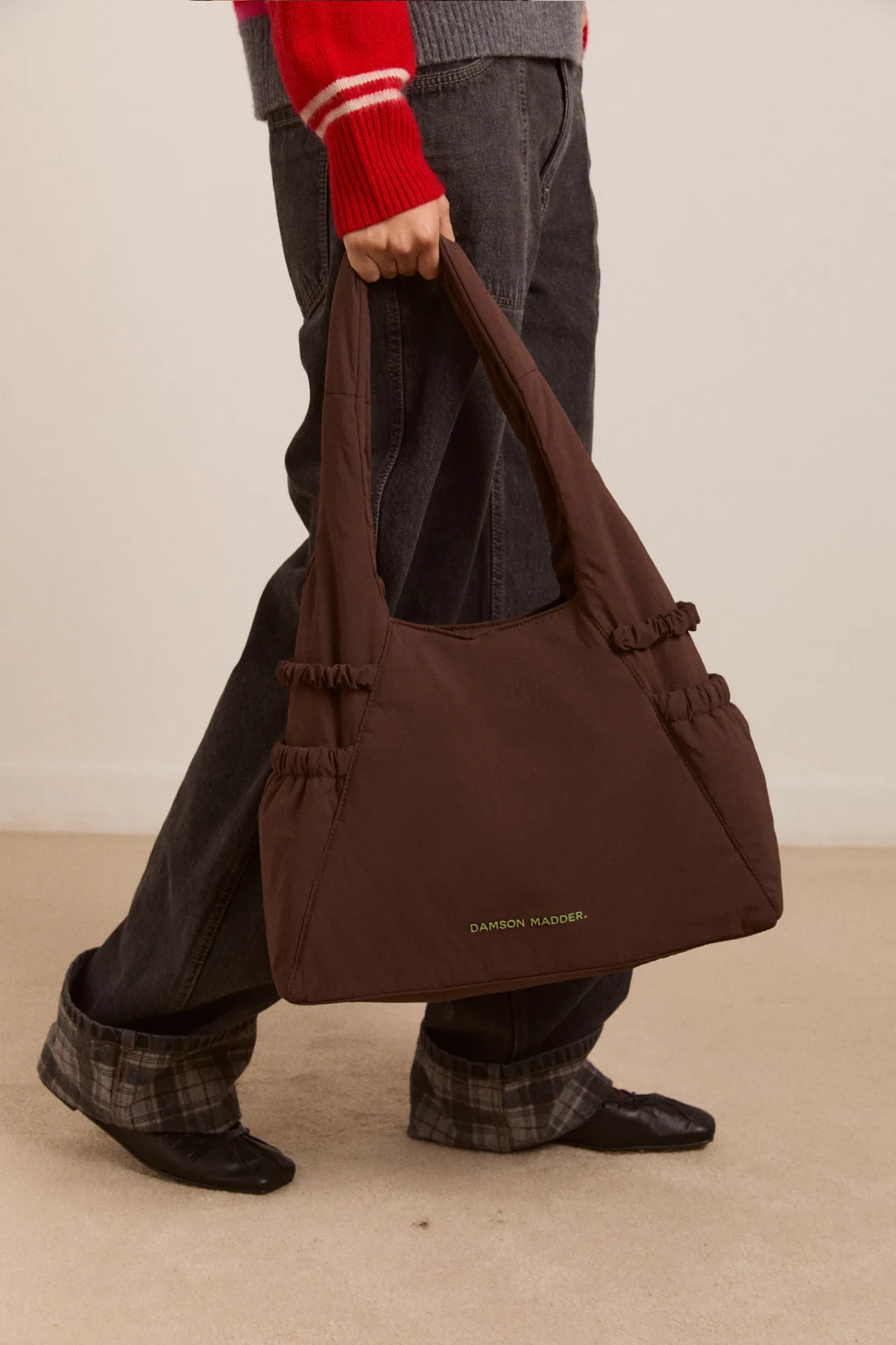 Rosah Bag - Brown sold by Damson Madder