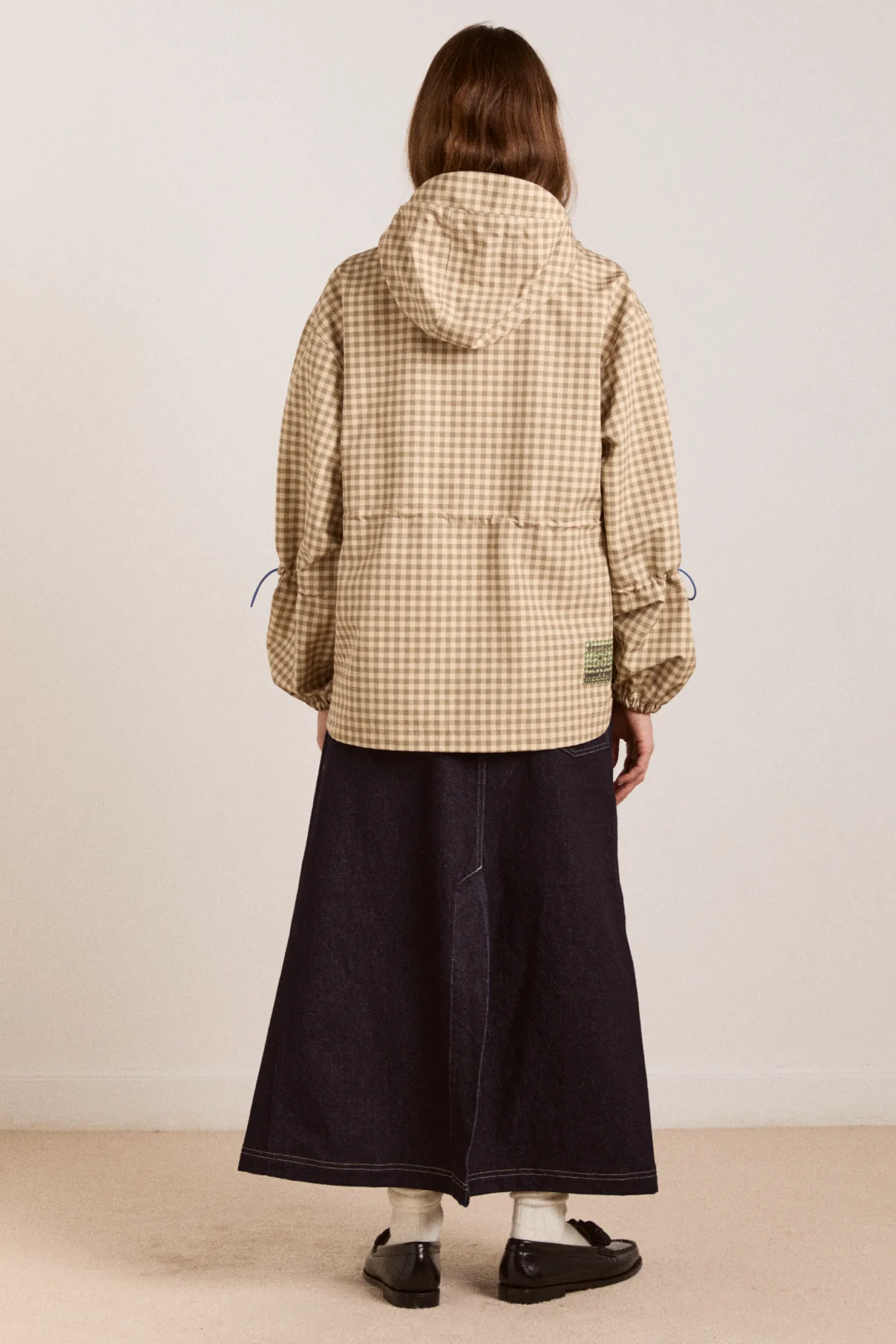 Matilda Raincoat - Gingham sold by Damson Madder product image thumbnail 5