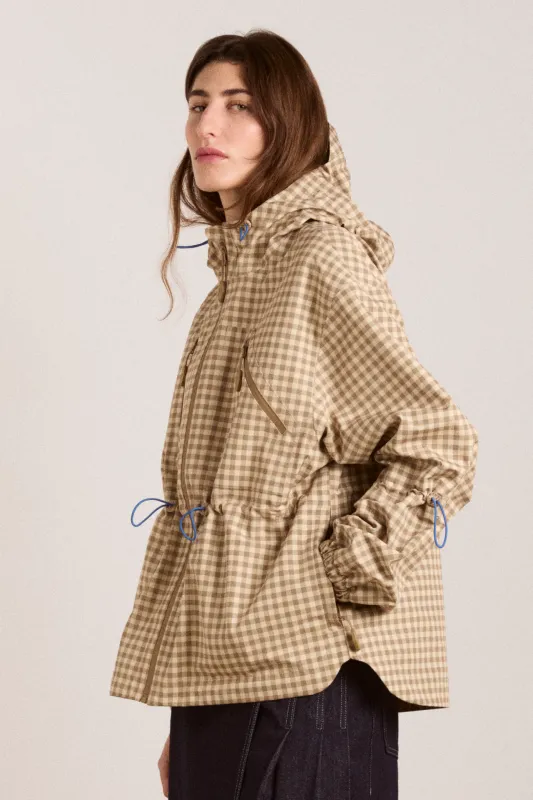matilda raincoat - gingham sold by Damson Madder