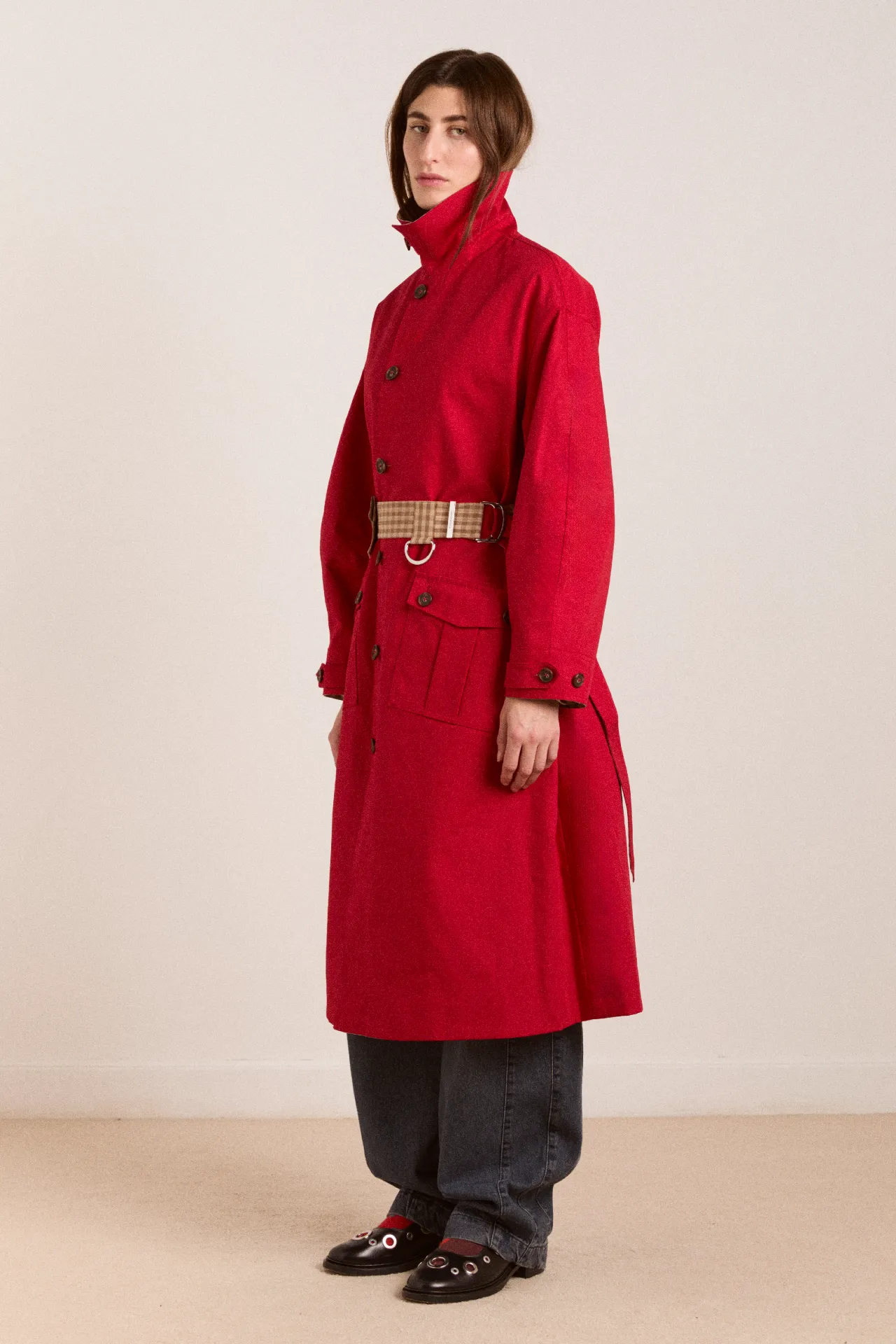 Anja reversible shower-proof trench sold by Damson Madder product image thumbnail 2