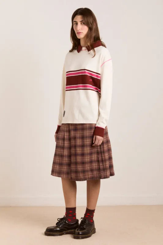 Matty Kilt - Tan Check made by Damson Madder