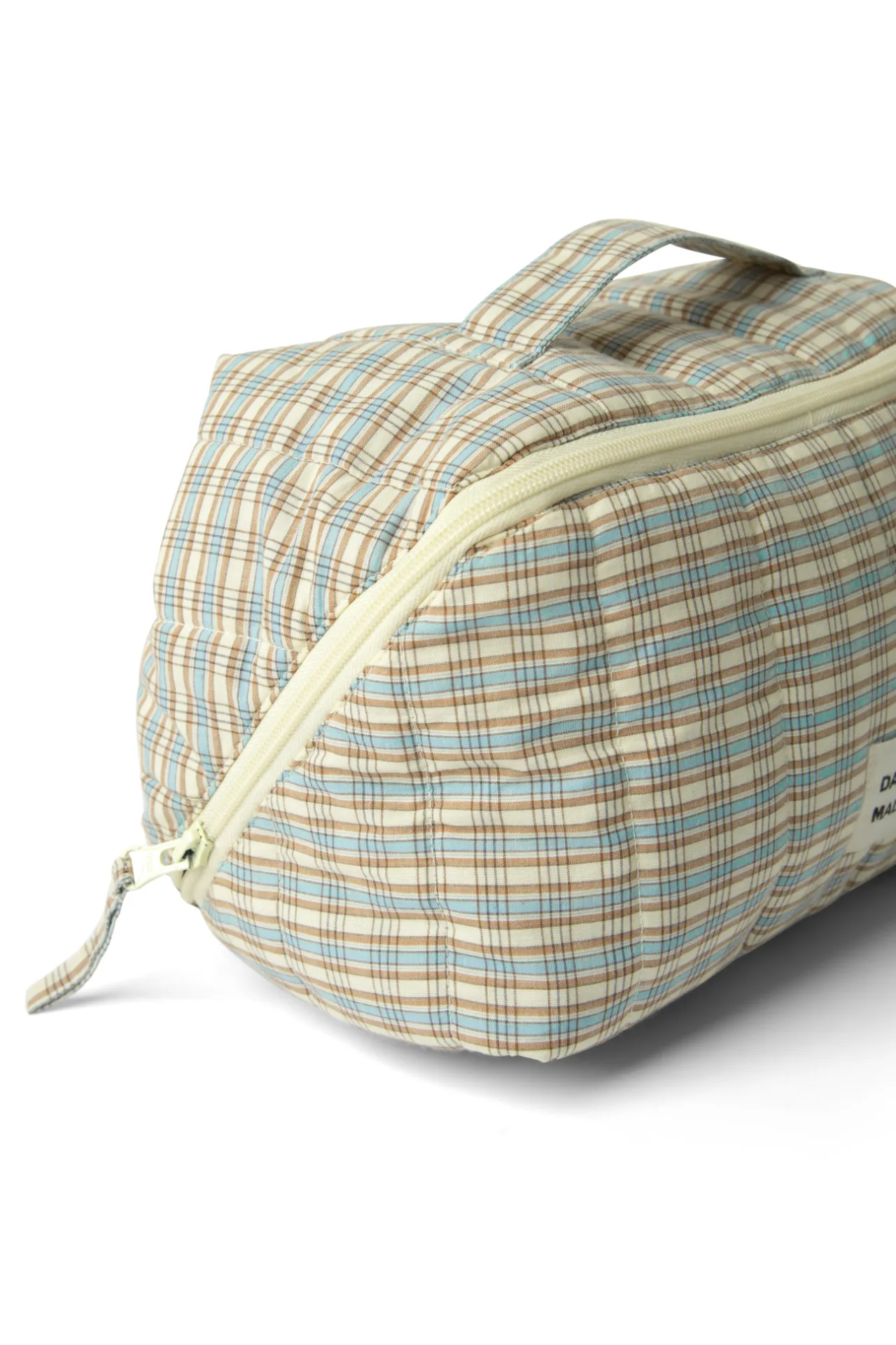 large wash bag - ginger check sold by Damson Madder product image thumbnail 3
