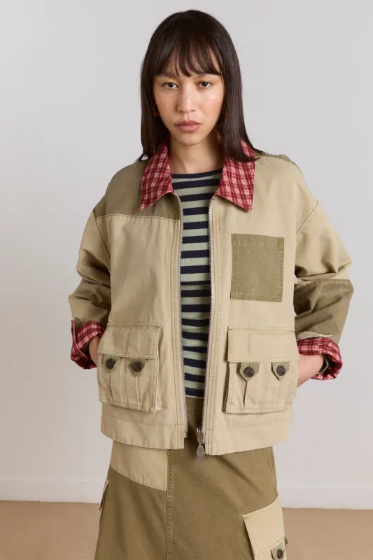 marcelle reversible barn jacket sold by Damson Madder