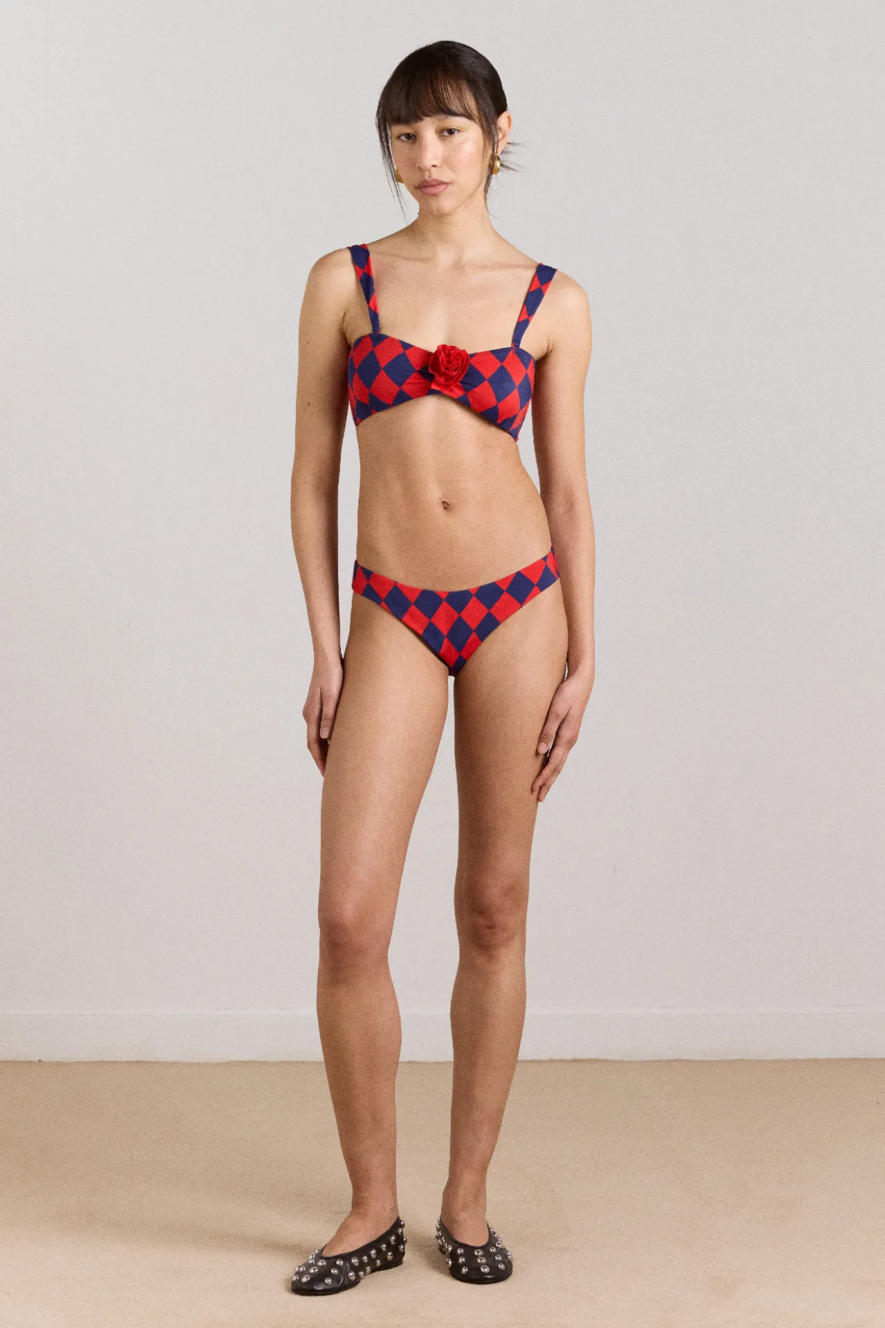 wren bikini bottom - harlequin print sold by Damson Madder product image thumbnail 3