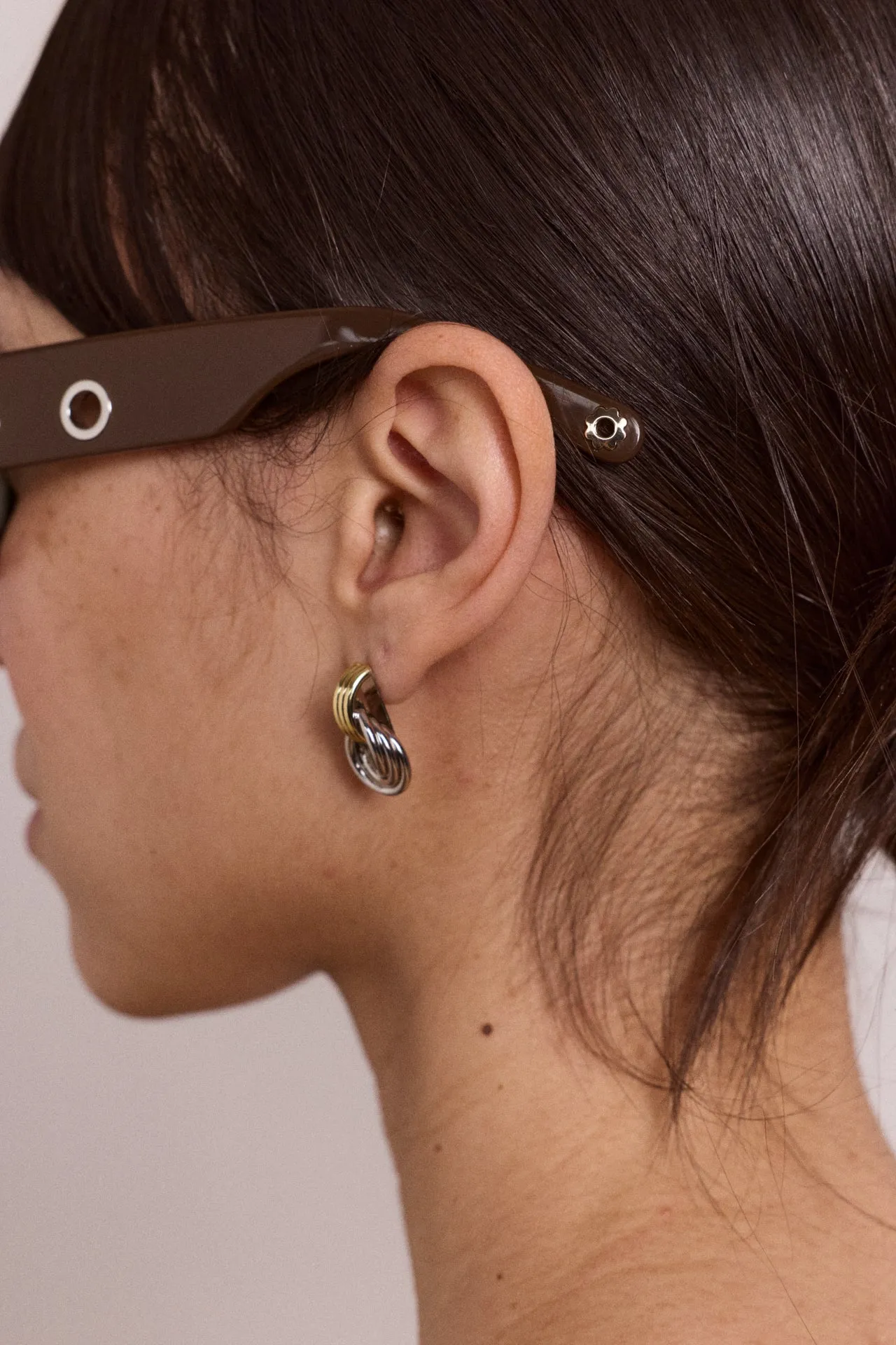 faye eyelet sunglasses - chocolate sold by Damson Madder product image thumbnail 4