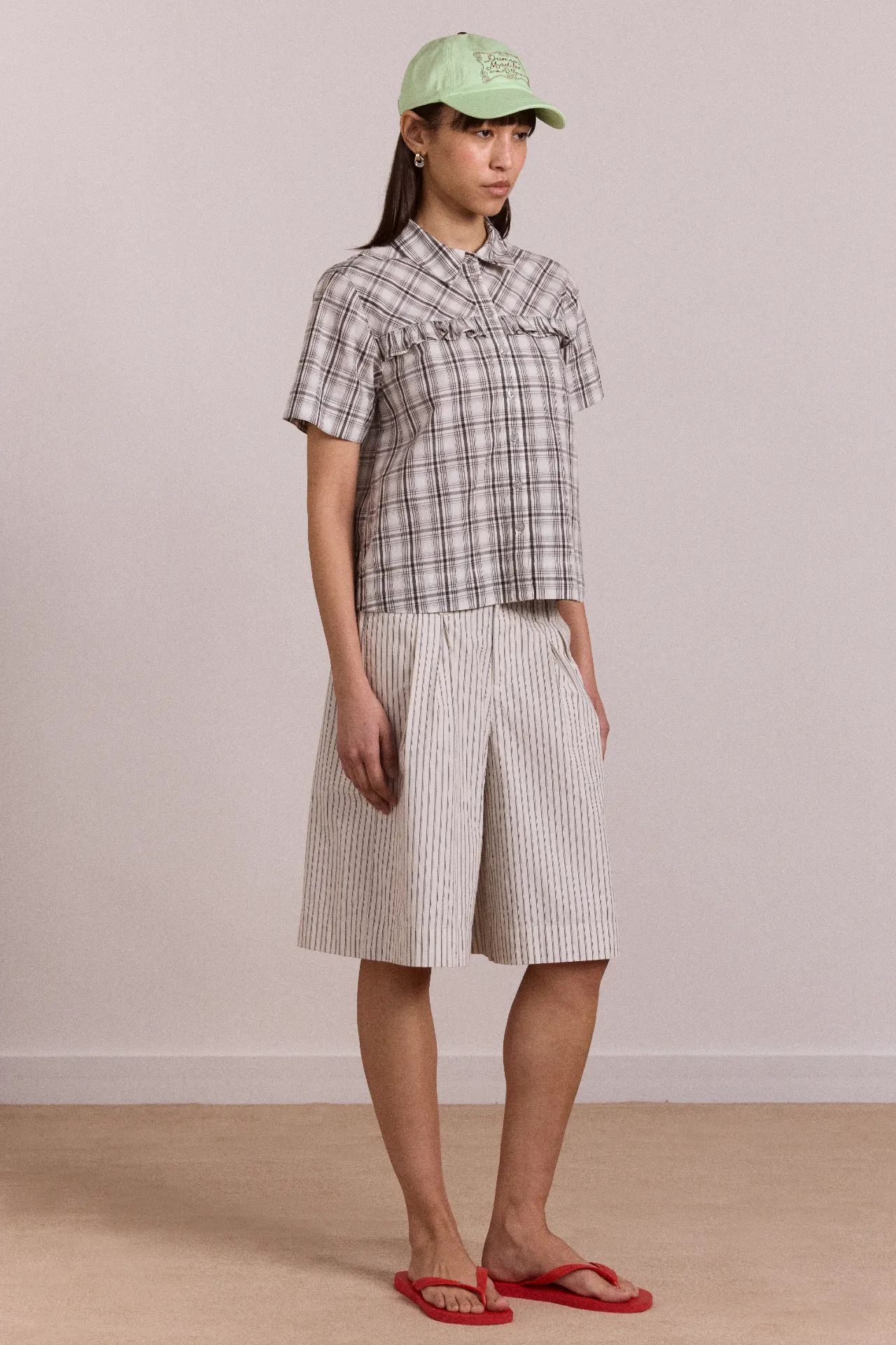 ambrosia shorts - stripe sold by Damson Madder product image thumbnail 2