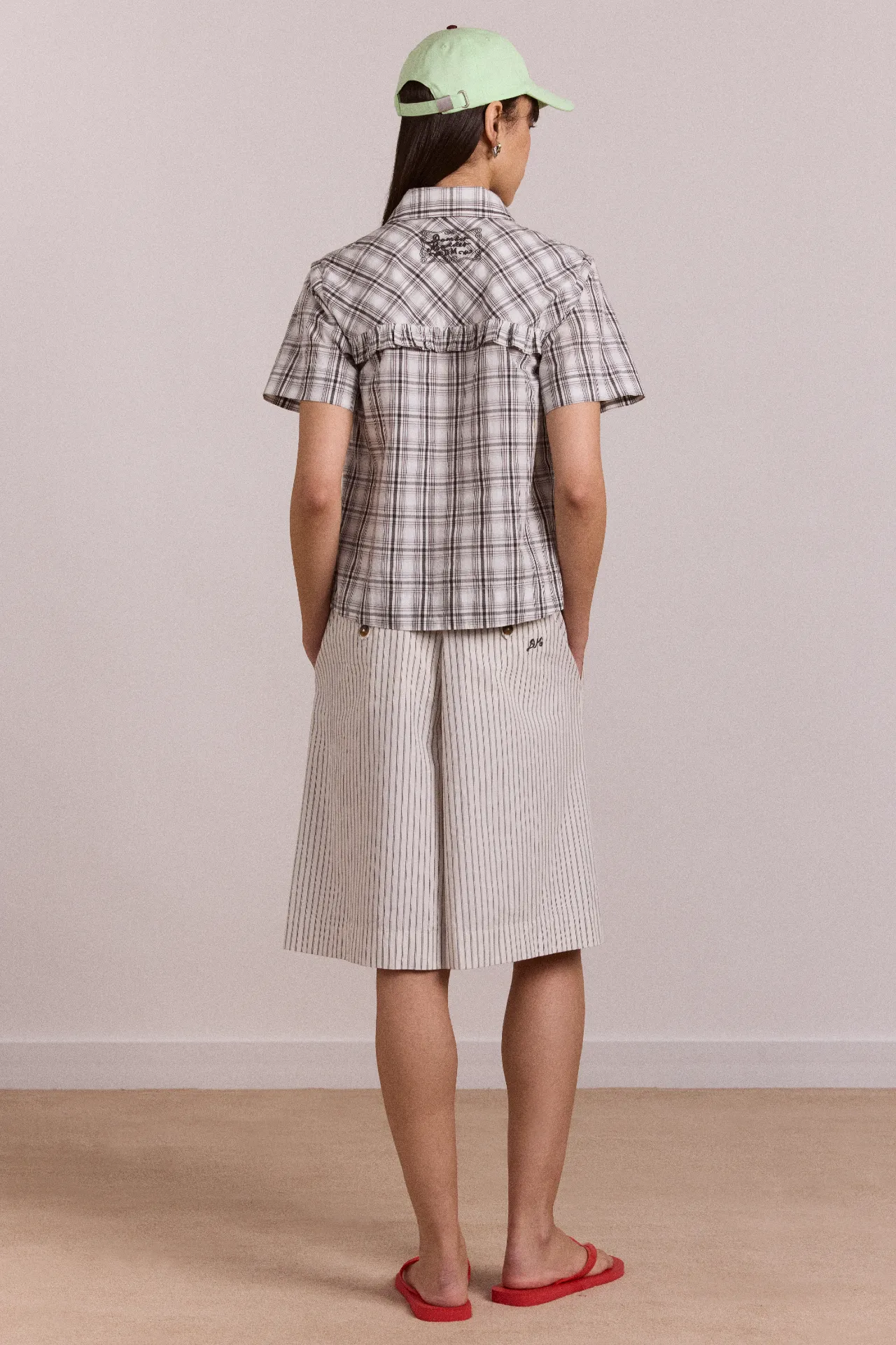 ambrosia shorts - stripe sold by Damson Madder product image thumbnail 4