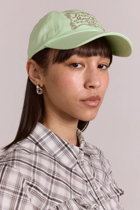 damson madder cap - mint sold by Damson Madder