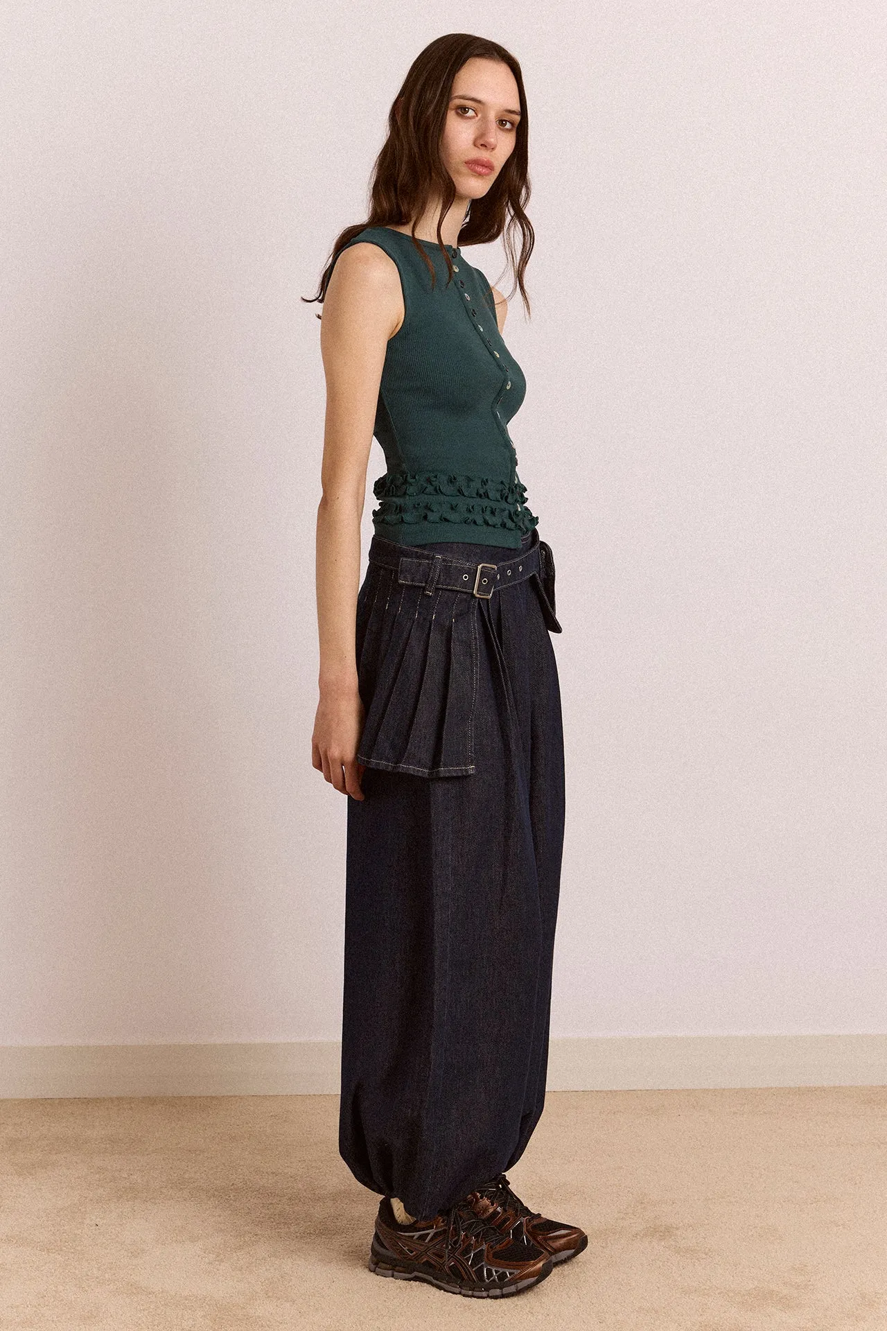 Ember Tank - Green sold by Damson Madder product image thumbnail 4