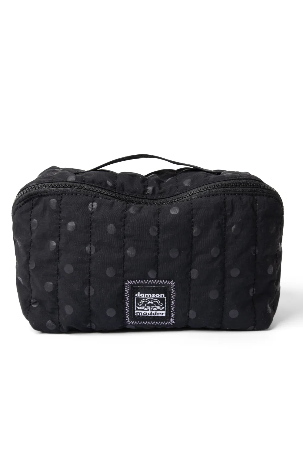 Large Wash Bag - Athena Black Spot sold by Damson Madder