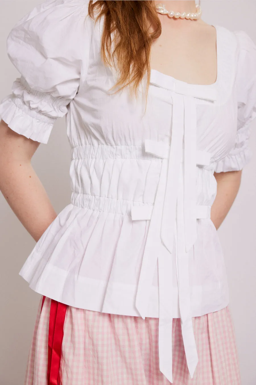 bianca blouse - white sold by Damson Madder product image thumbnail 4