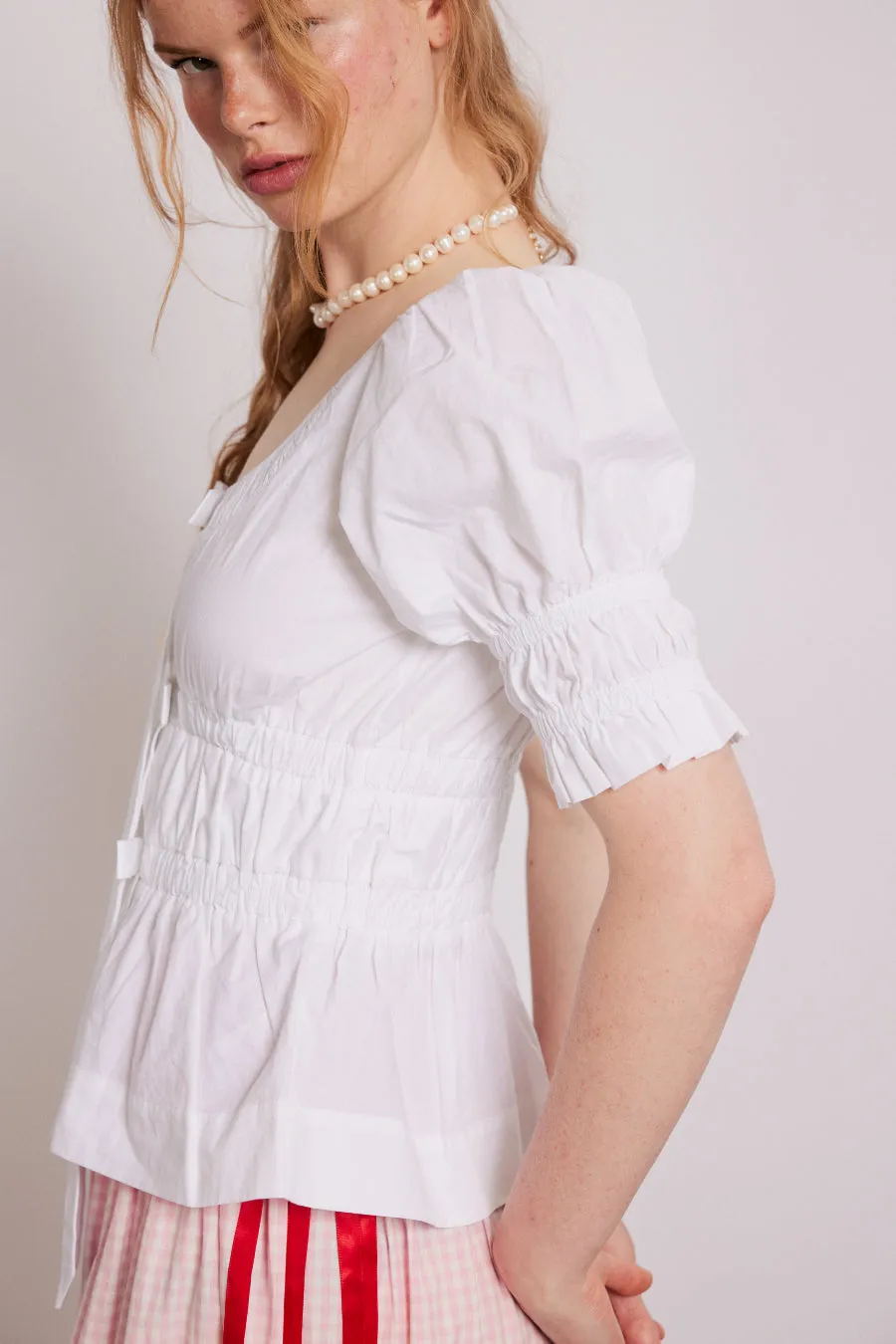 bianca blouse - white sold by Damson Madder product image thumbnail 5
