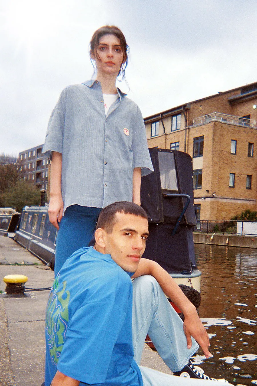 mini check shirt sold by Damson Madder product image thumbnail 2