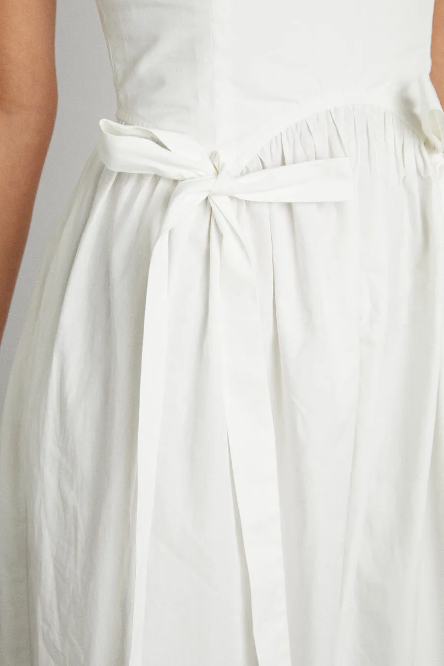 penelope apron dress - white sold by Damson Madder product image thumbnail 5