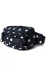 printed spot frill front cross body bag sold by Damson Madder