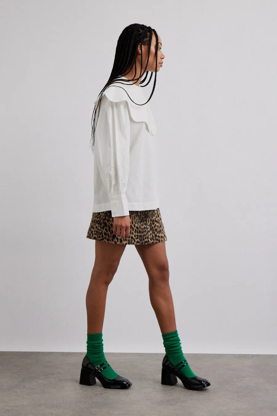 romeo embroidered blouse - white sold by Damson Madder product image thumbnail 3