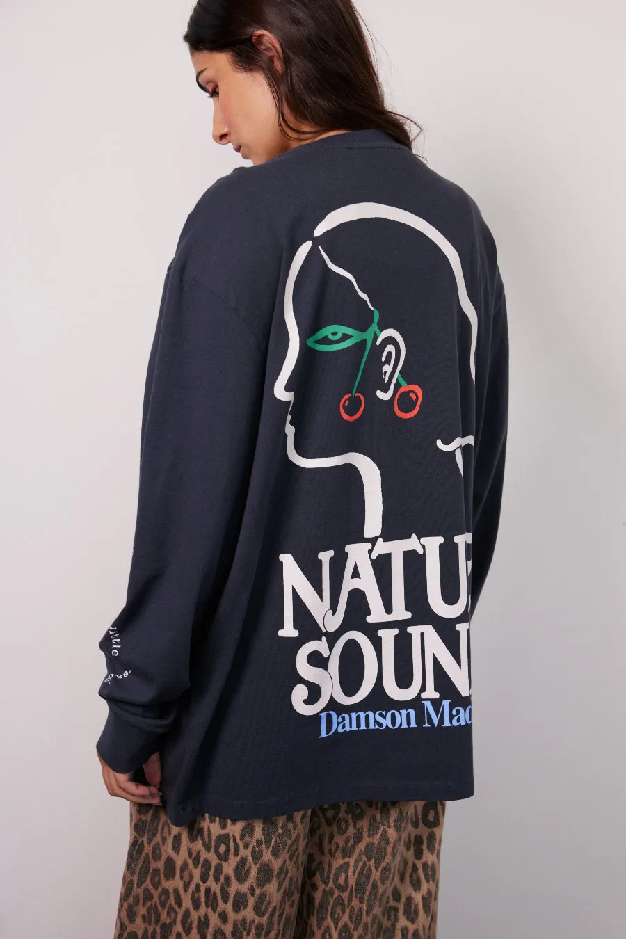 nature sounds long sleeve tee sold by Damson Madder product image thumbnail 3