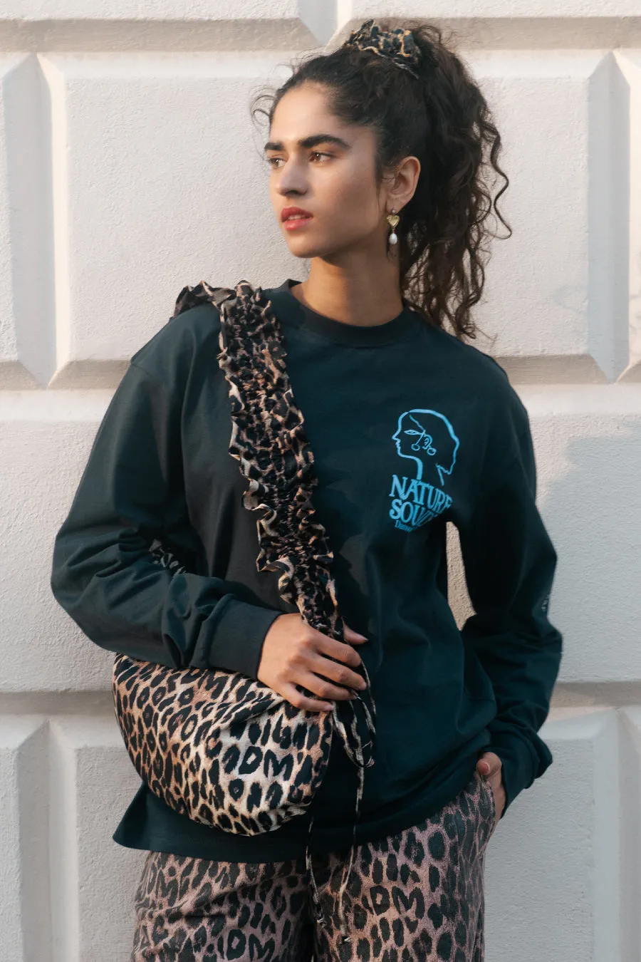 nature sounds long sleeve tee sold by Damson Madder product image thumbnail 2