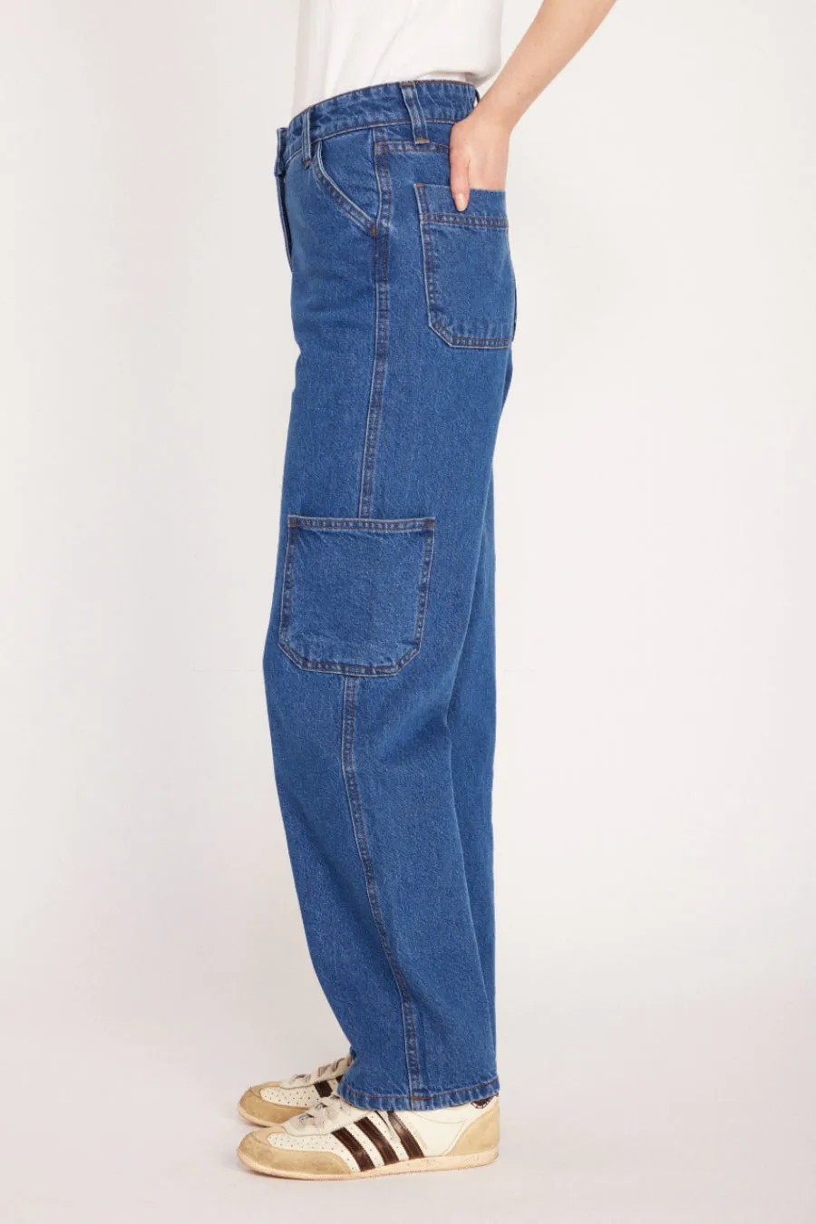 amanda cargo jean sold by Damson Madder product image thumbnail 5