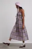 hettie midi dress - cindy check sold by Damson Madder