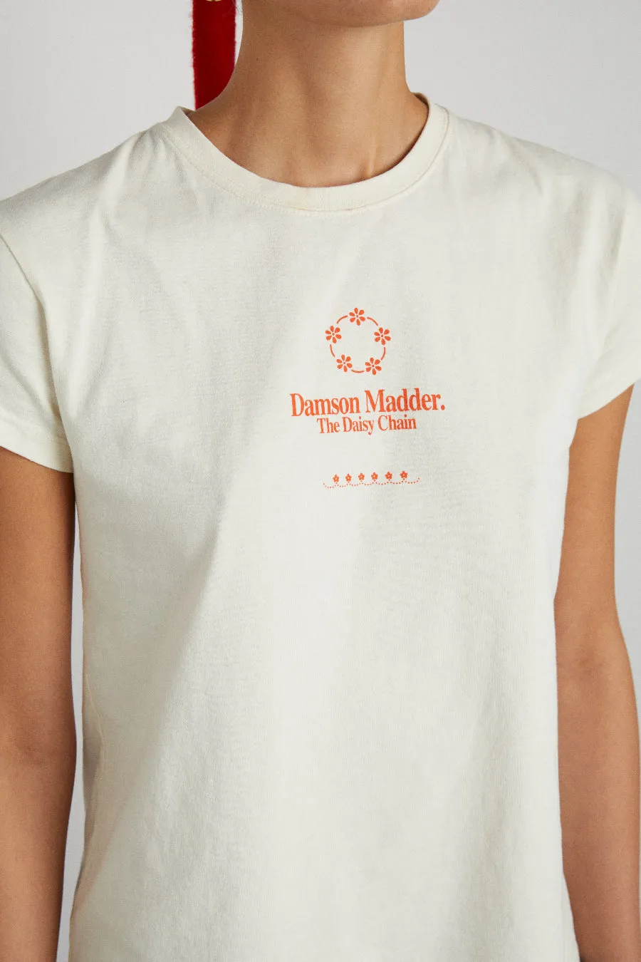 daisy chain shrunken tee sold by Damson Madder product image thumbnail 3