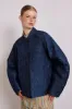 susie quilted reversible bomber sold by Damson Madder