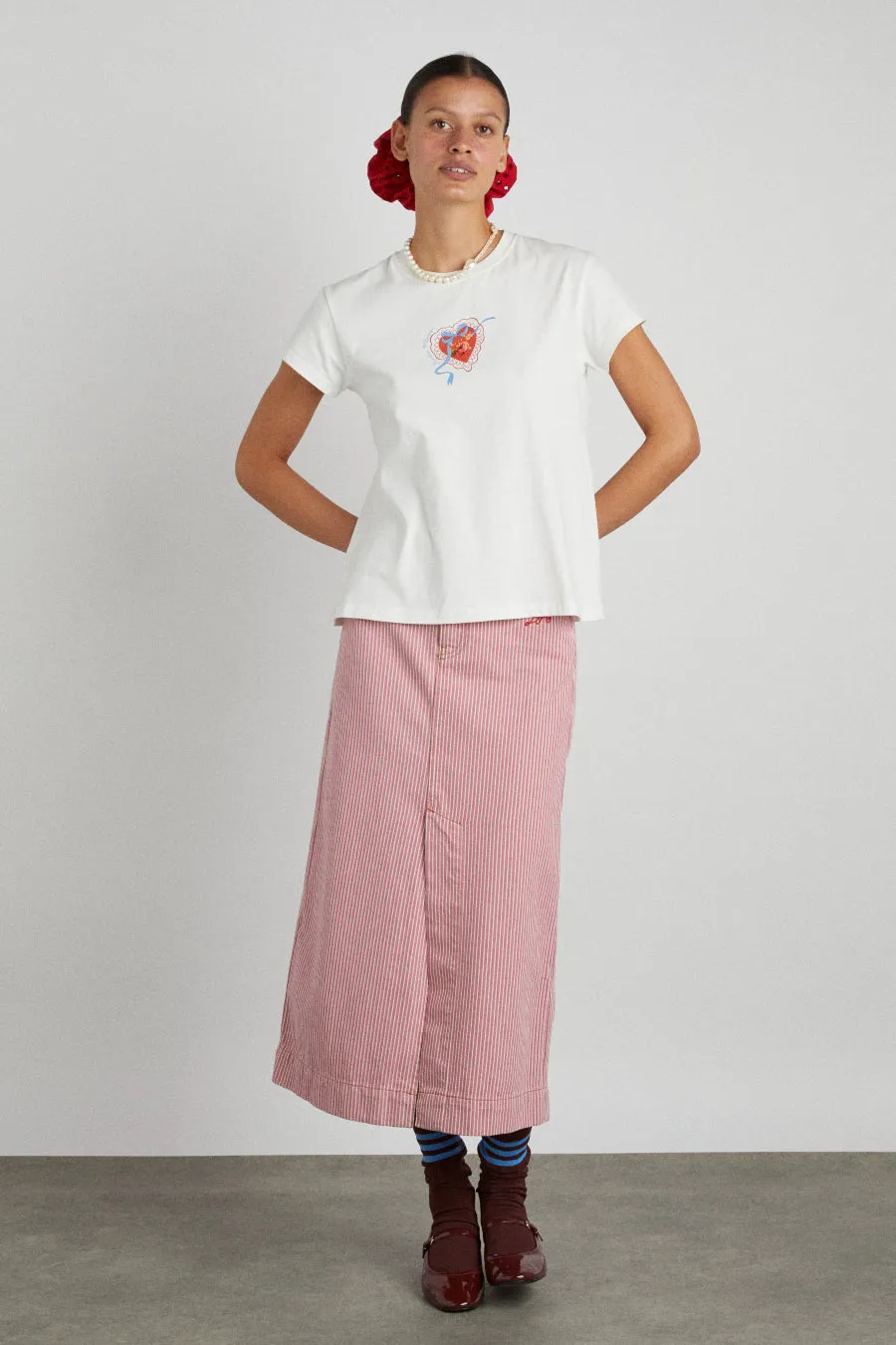 valentine shrunken tee sold by Damson Madder product image thumbnail 4