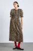 bluebelle midi dress - leopard sold by Damson Madder