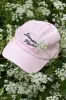 pink embroidered cap sold by Damson Madder