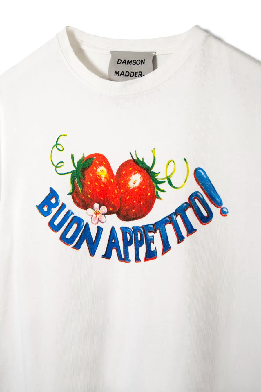 buon appetito shrunken tee sold by Damson Madder product image thumbnail 5