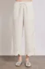 lana trousers - white broderie sold by Damson Madder