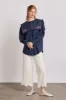 lana trousers - white broderie sold by Damson Madder