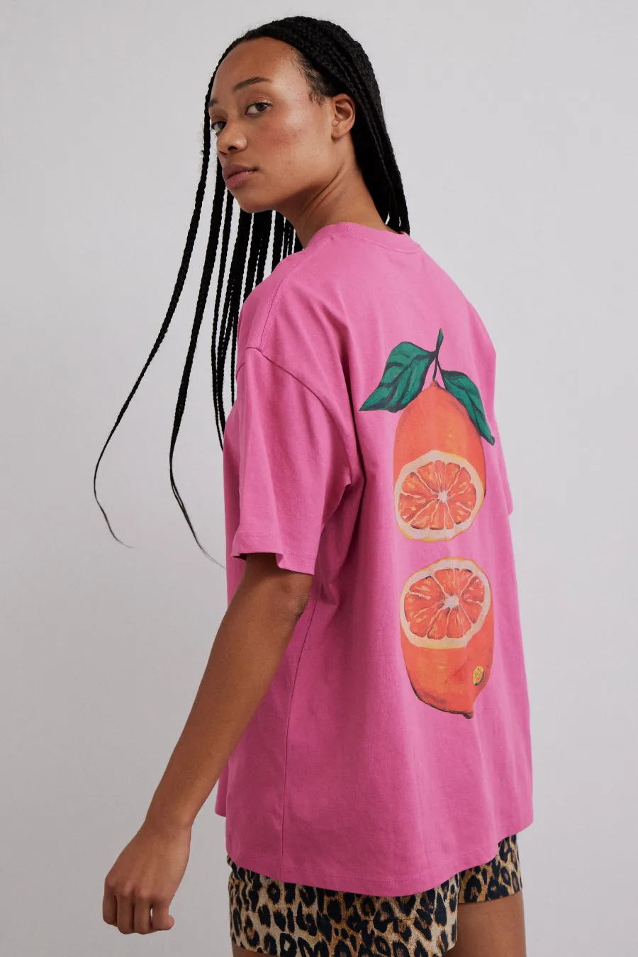 grapefruit tee sold by Damson Madder product image thumbnail 3