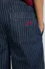 rafe jeans - navy pin stripe sold by Damson Madder