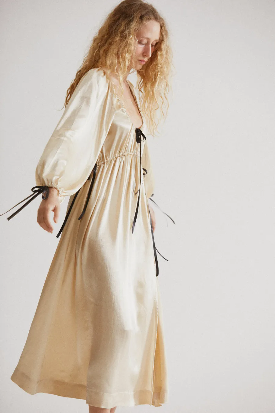 alexandra midi dress sold by Damson Madder product image thumbnail 4