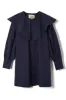 mimi mini dress - navy broderie sold by Damson Madder