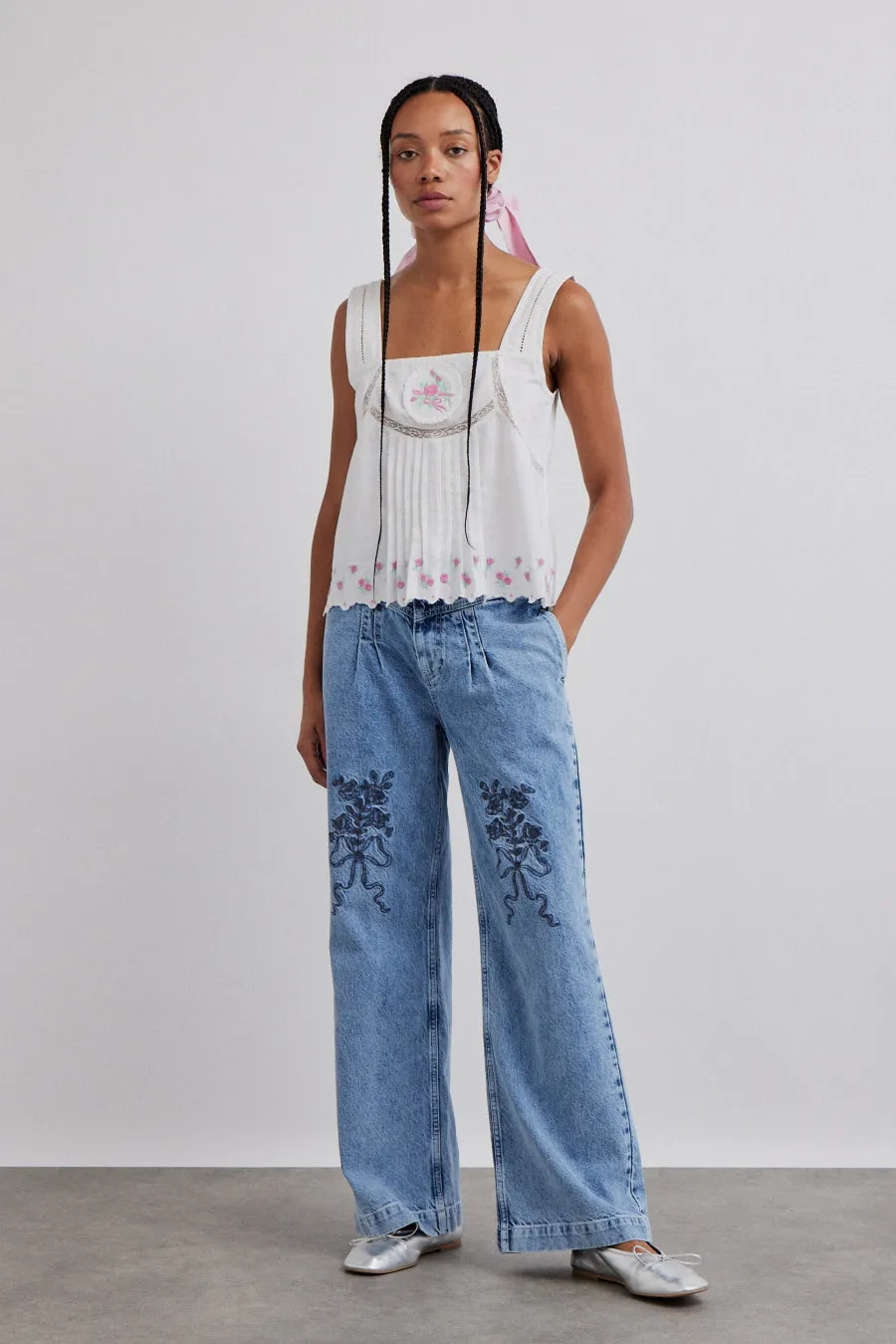 nancy rose cami sold by Damson Madder product image thumbnail 3