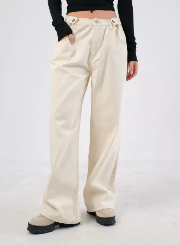 Wide Cotton Pants IA305 sold by Lewkin