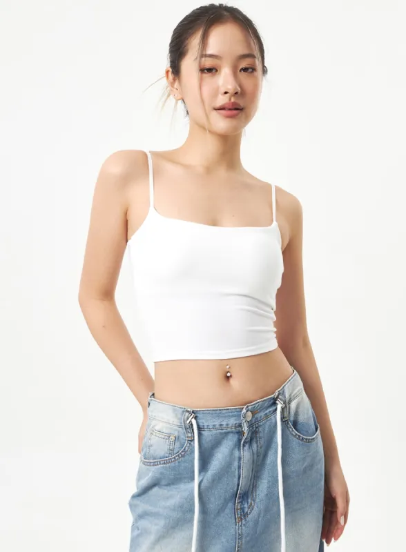 Thin Strap Top CA318 sold by Lewkin