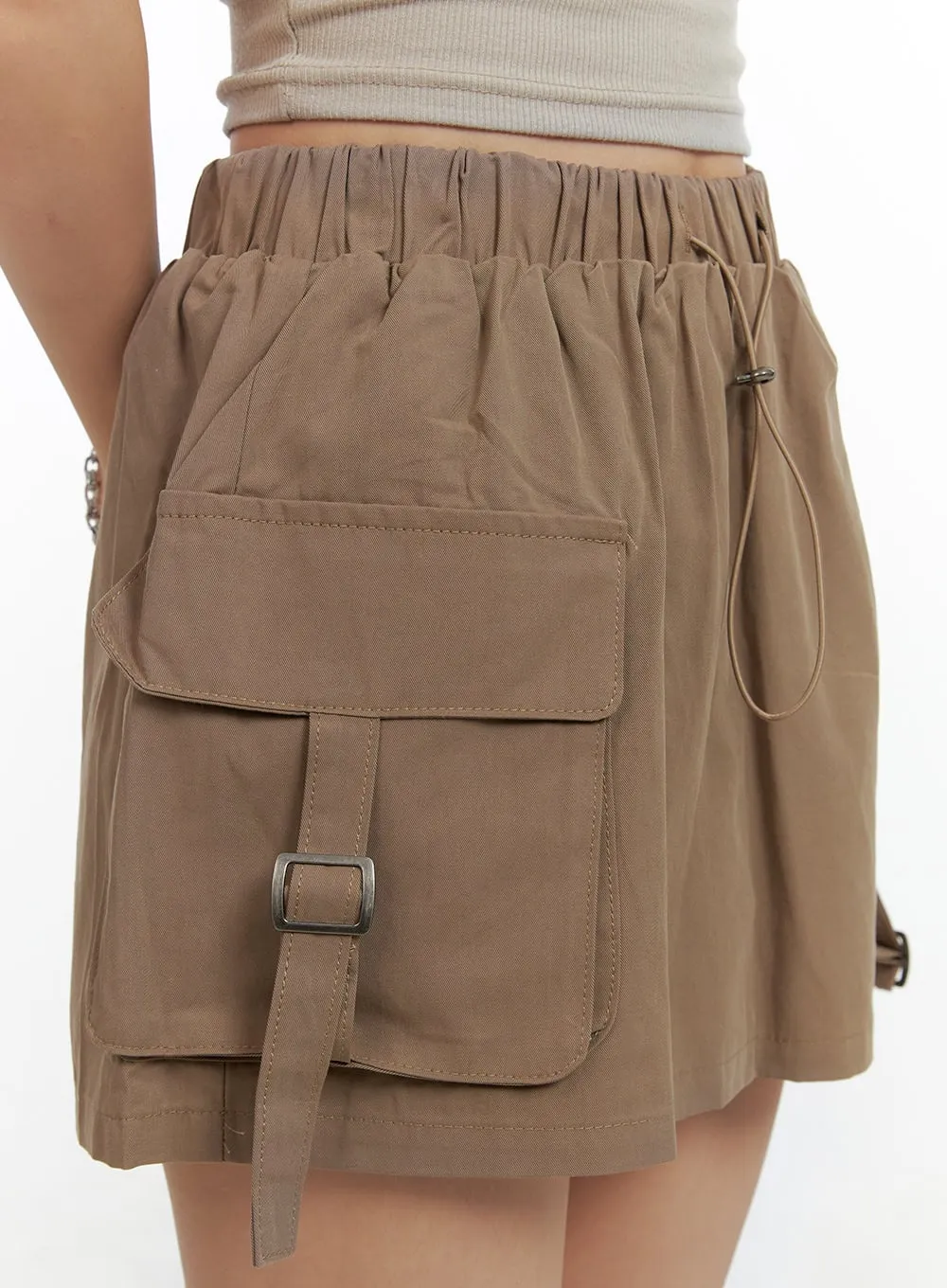 Cargo Banded Mini Skirt OL408 sold by Lewkin product image thumbnail 5