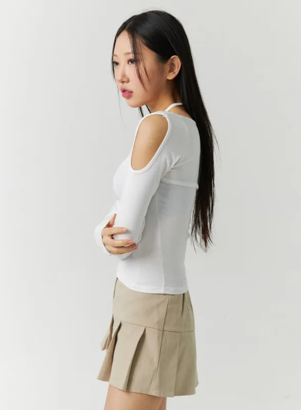 X-Strap Halter Tee CD301 sold by Lewkin