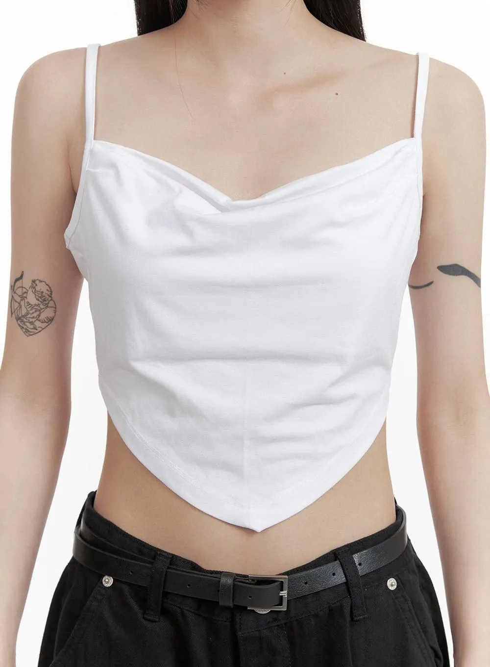 Solid Cami Top CY407 sold by Lewkin product image thumbnail 4