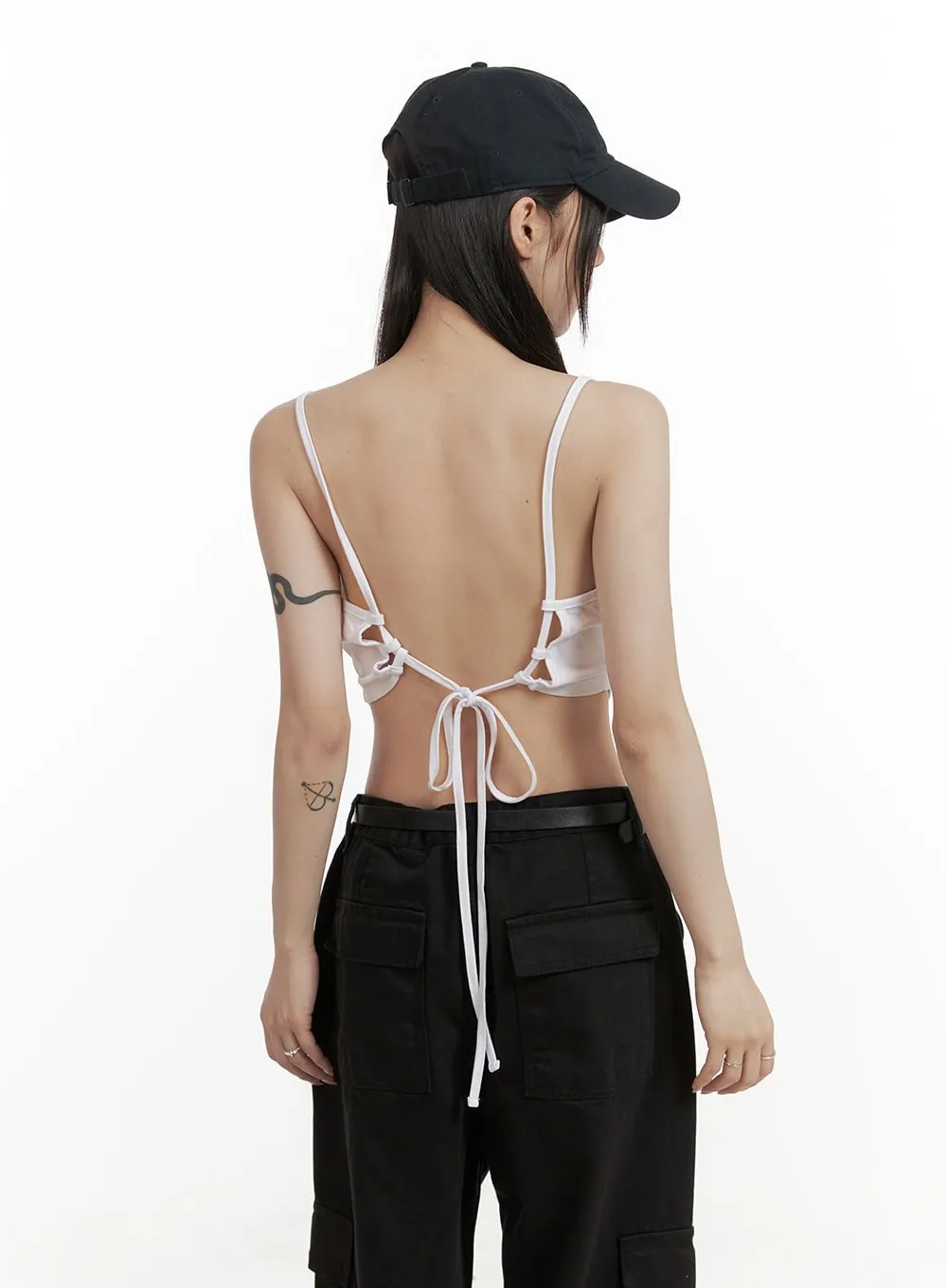 Solid Cami Top CY407 sold by Lewkin product image thumbnail 3