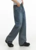 Washed Straight Leg Jeans CF401 sold by Lewkin