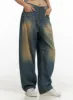 Wide Washed Jeans CU414 sold by Lewkin