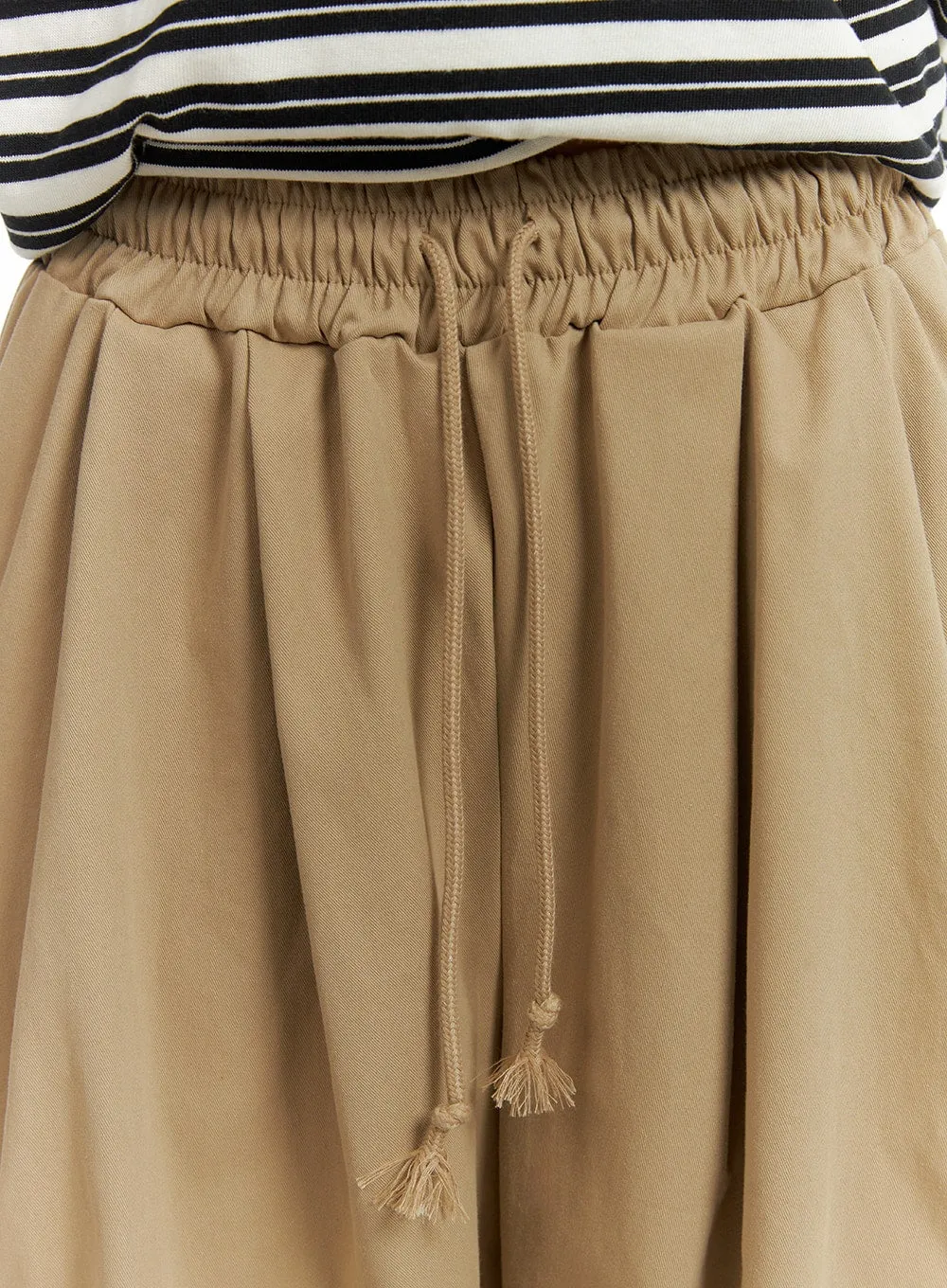 Solid Elastic Waist Trousers CM406 sold by Lewkin product image thumbnail 4