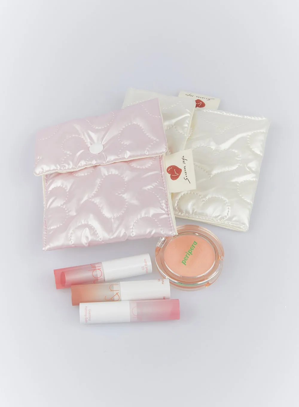 Quilted Mini Pouch IU419 sold by Lewkin